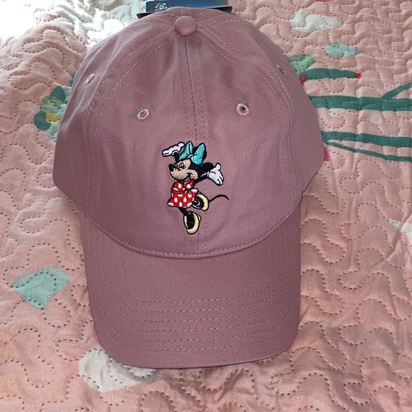 Boxlunch Accessories - Charming Pink Disney Minnie Mouse Women's Cap